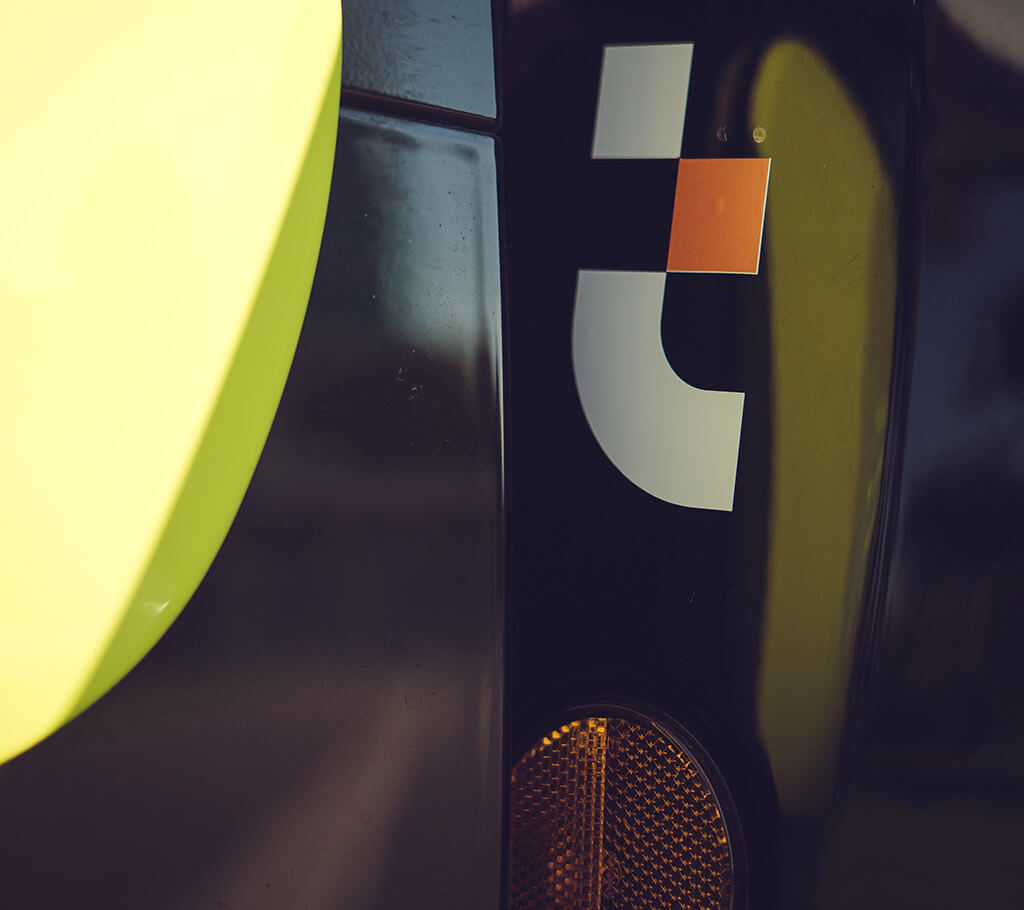 An autonomous smart car sees us! An autonomous smart car sees us!